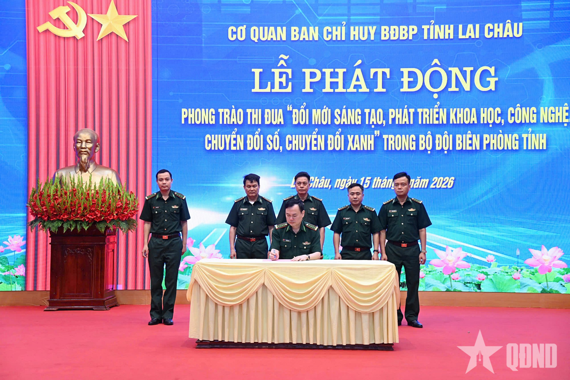 Bộ đội Biên phòng tỉnh Lai Châu đẩy mạnh chuyển đổi số, chuyển đổi xanh