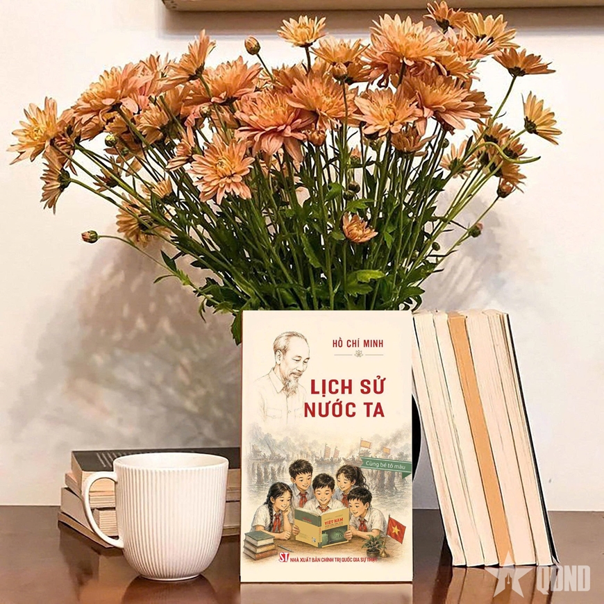 Tái bản sách 'Lịch sử nước ta' của Chủ tịch Hồ Chí Minh