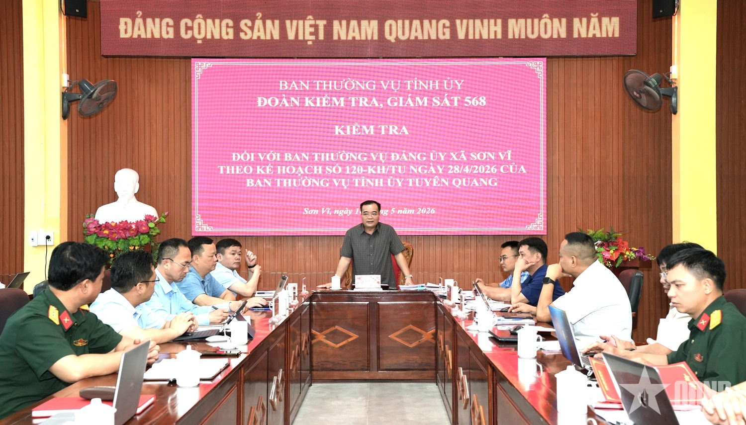 Tuyên Quang: Kiểm tra vận hành chính quyền 2 cấp ở xã biên giới Sơn Vĩ

