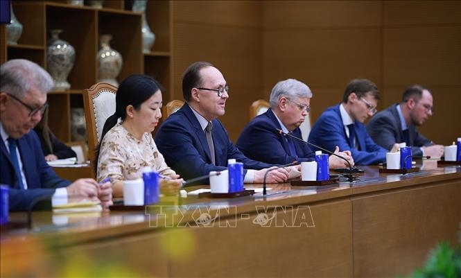 Thủ tướng L&ecirc; Minh Hưng tiếp Đại sứ Li&ecirc;n bang Nga tại Việt Nam