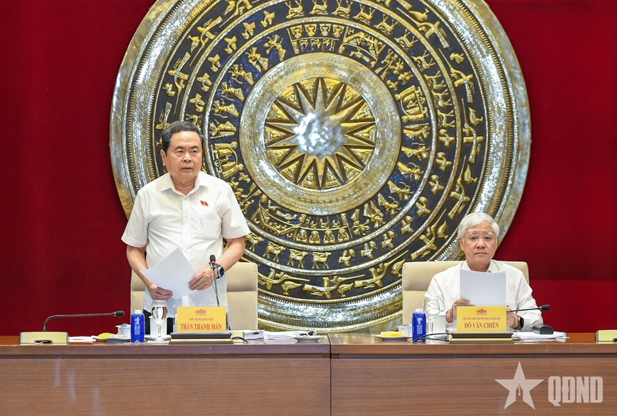 Chủ tịch Quốc hội Trần Thanh Mẫn: Văn phòng Quốc hội không chỉ tham mưu, mà còn điều phối, kết nối toàn diện