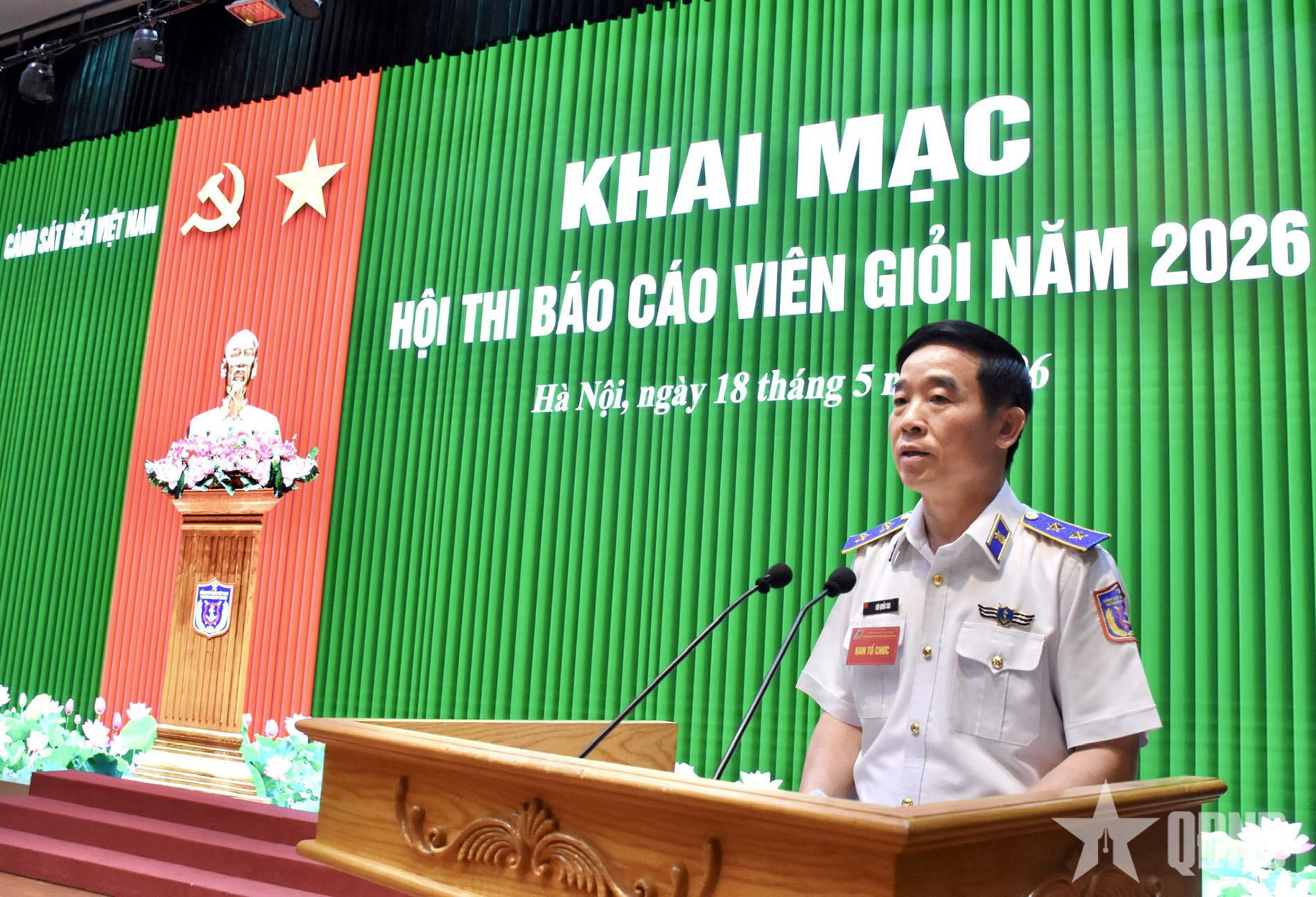 Cảnh sát biển Việt Nam khai mạc Hội thi Báo cáo viên giỏi năm 2026