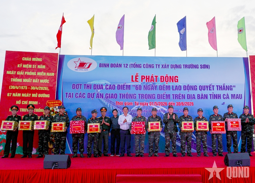 Binh đoàn 12: Viết tiếp huyền thoại Trường Sơn trên những đại công trình