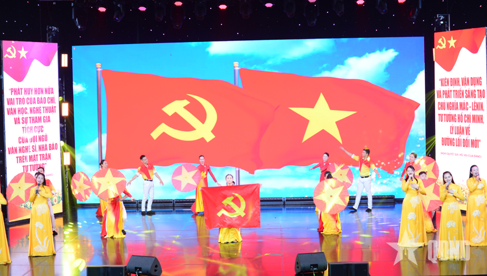 Tổng duyệt chương trình tổng kết, trao giải Cuộc thi viết “Bảo vệ nền tảng tư tưởng của Đảng trong tình hình mới” lần thứ 5