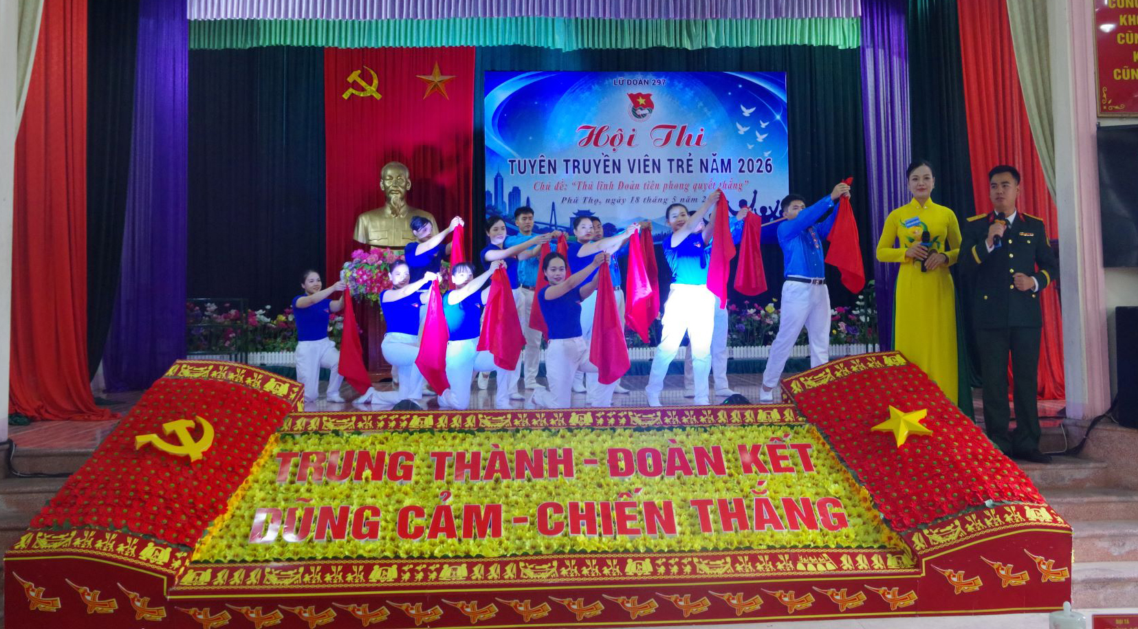 Tuổi trẻ Lữ đoàn 297 (Quân khu 2) thi tài tuyên truyền viên