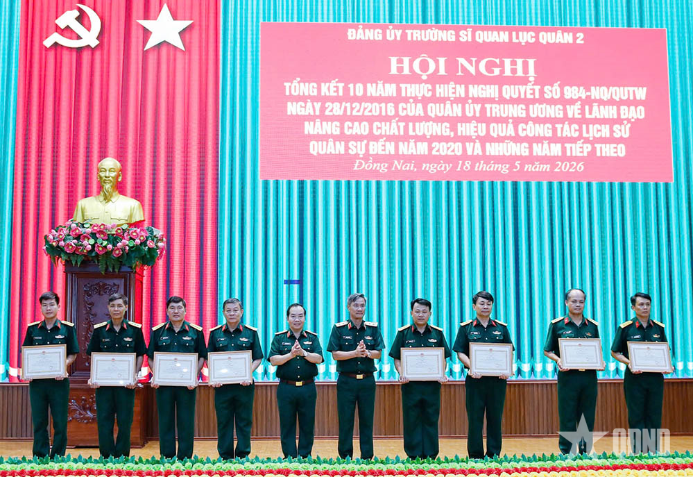 Trường Sĩ quan Lục quân 2 nâng cao chất lượng công tác lịch sử quân sự