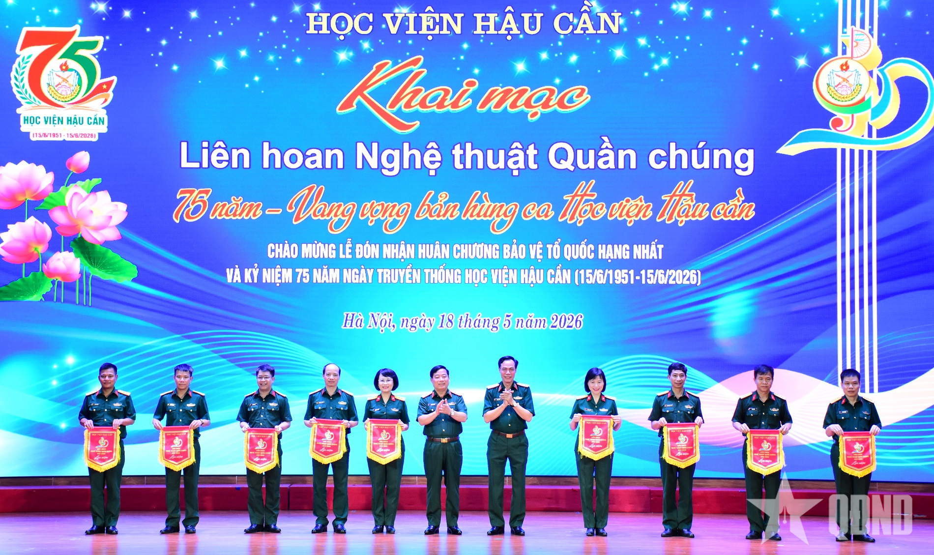 75 năm vọng vang bản hùng ca Học viện Hậu cần
