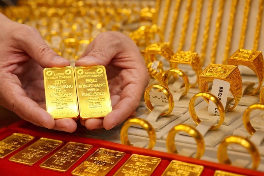 Giá vàng hôm nay (chiều 18-5): Giá vàng trong nước tiếp tục đứng yên