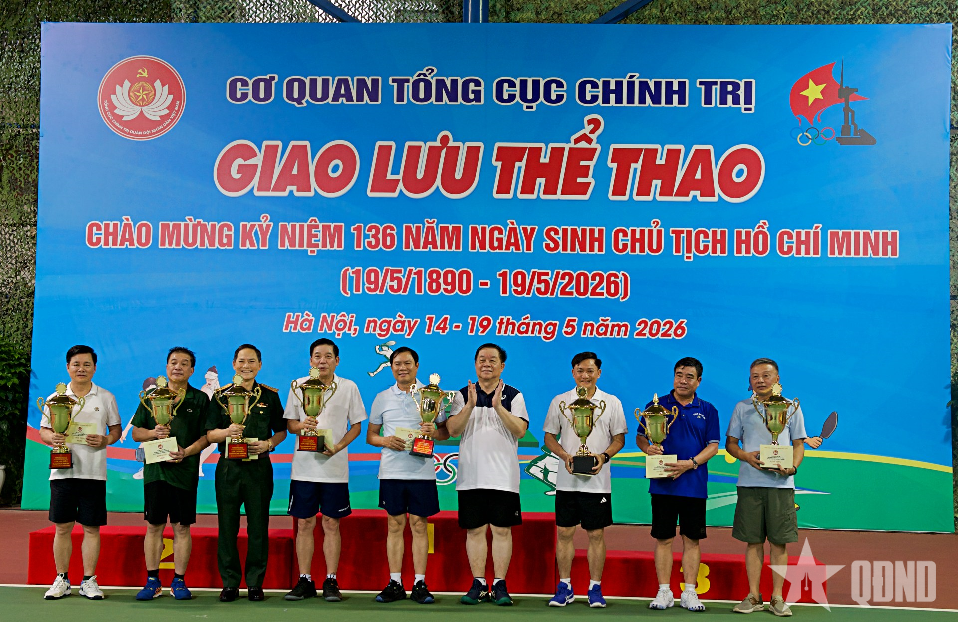 Bế mạc giao lưu thể thao Cơ quan Tổng cục Chính trị năm 2026