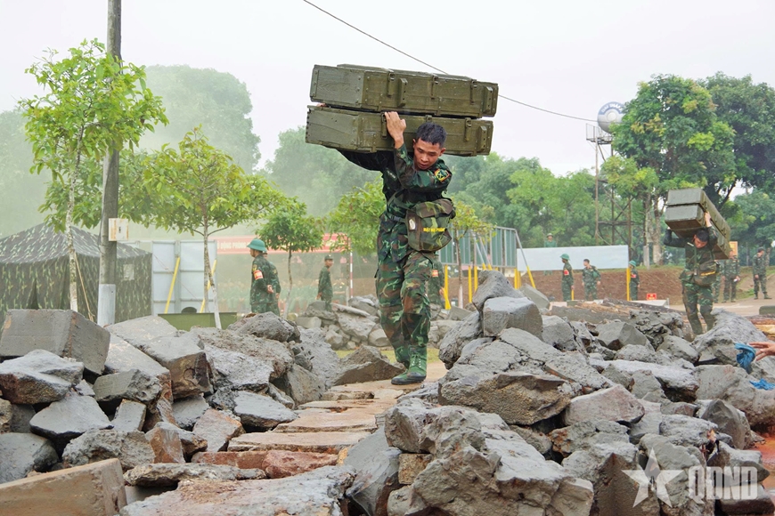 Quân đoàn 34: Hơn 60 vận động viên tham gia Hội thao phòng thủ dân sự