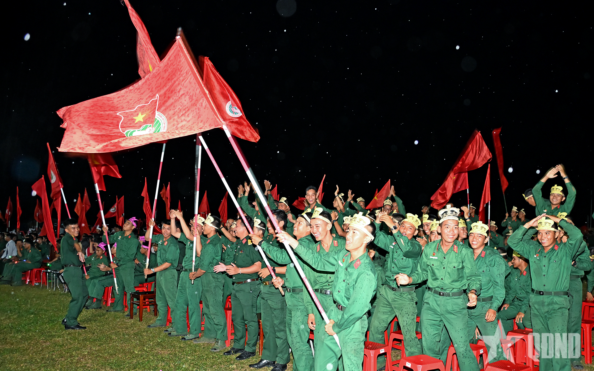 Bữa tiệc văn hóa của cán bộ, chiến sĩ Trung đoàn 24 (Sư đoàn 10, Quân đoàn 34)