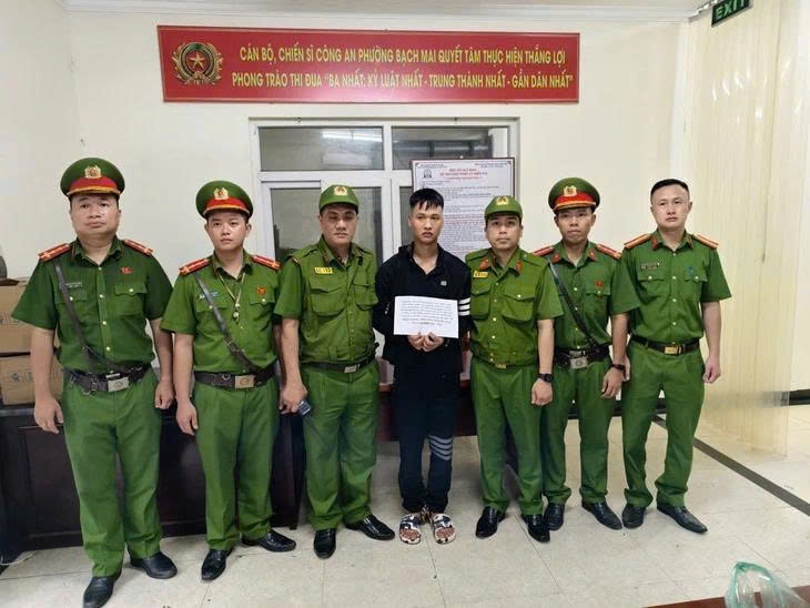 H&agrave; Nội: Bắt giữ đối tượng cướp tiệm v&agrave;ng tr&ecirc;n phố Vọng