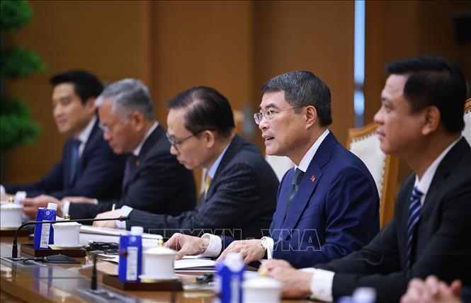 Thủ tướng L&ecirc; Minh Hưng tiếp Đại sứ Anh tại Việt Nam
