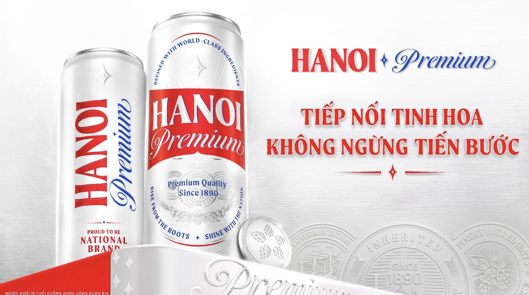 Hanoi Premium ra mắt diện mạo mới, khẳng định tinh thần “Tiếp nối tinh hoa, không ngừng tiến bước”