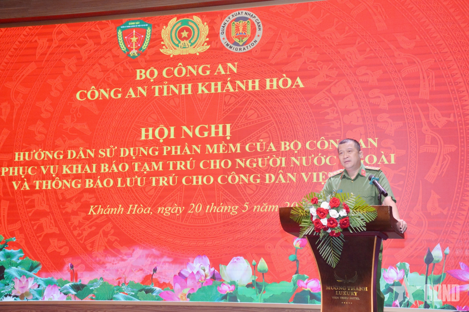 Công an tỉnh Khánh Hòa triển khai phần mềm khai báo lưu trú của Bộ Công an