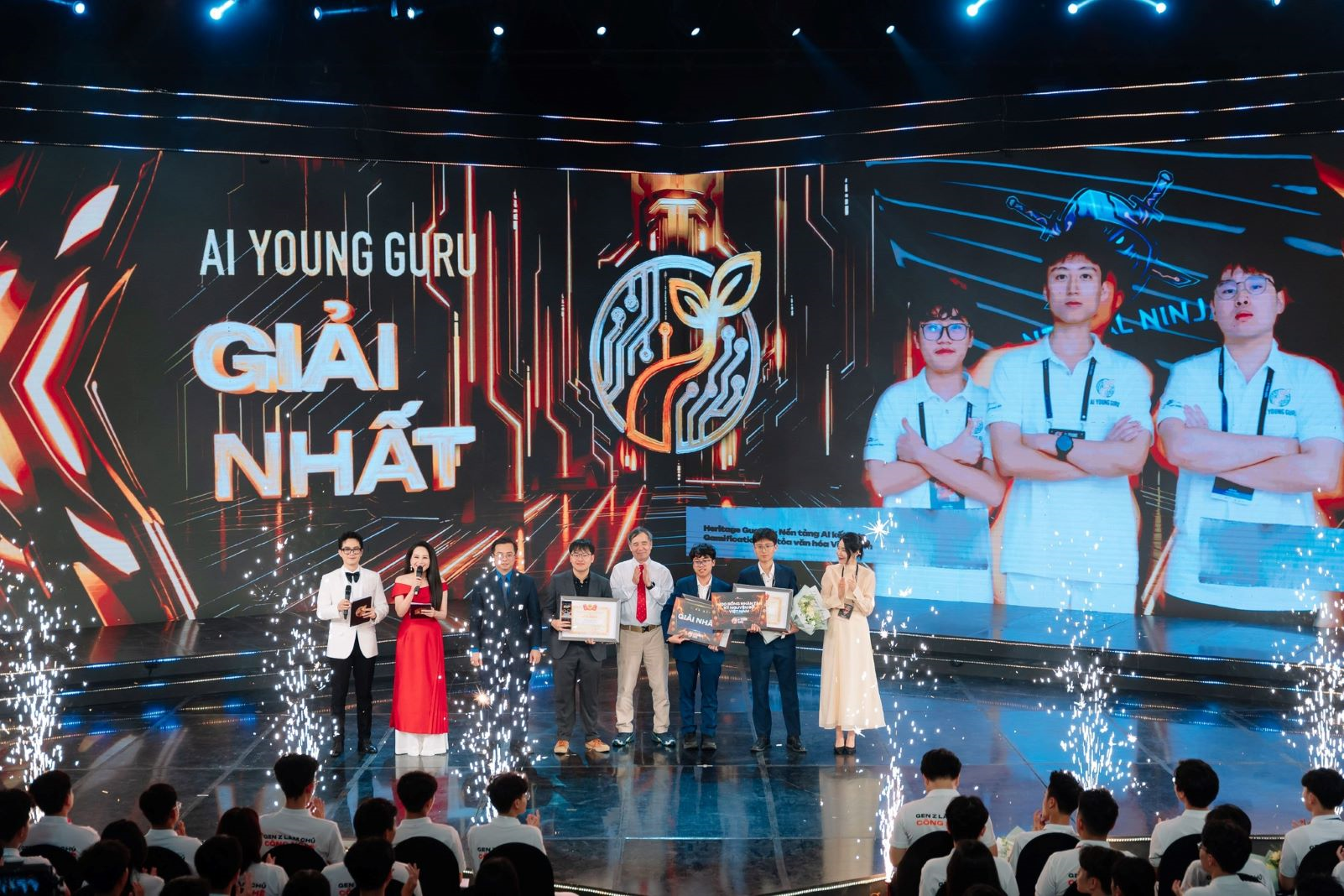 Quán quân cuộc thi sáng tạo AI Young Guru 2026 và hành trình kể lại di sản việt bằng công nghệ số

