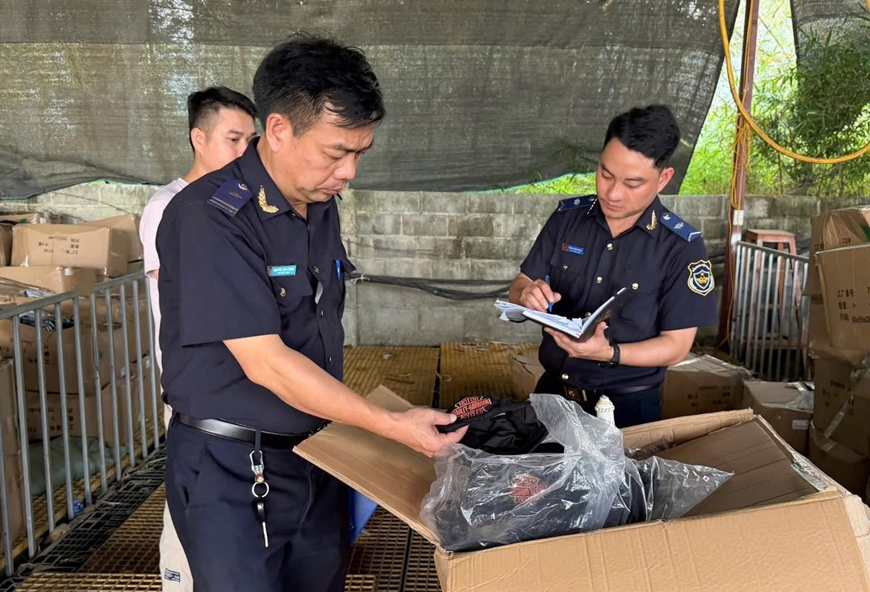 Lực lượng Hải quan phát hiện nhiều hàng hóa vi phạm quyền sở hữu trí tuệ