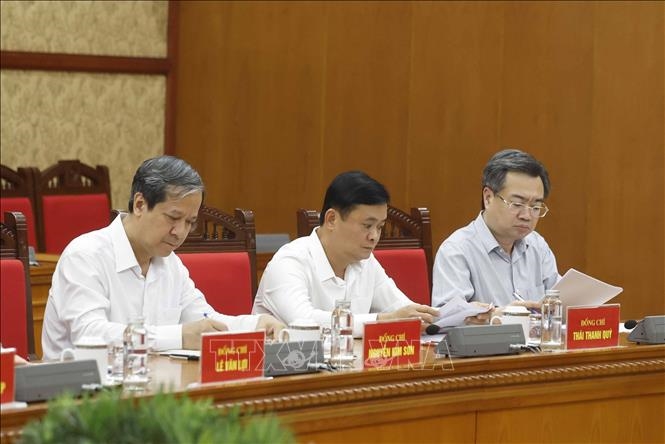 Tổng B&iacute; thư, Chủ tịch nước T&ocirc; L&acirc;m: Ph&aacute;t triển c&ocirc;ng nghiệp vật liệu theo hướng xanh, bền vững, tự chủ