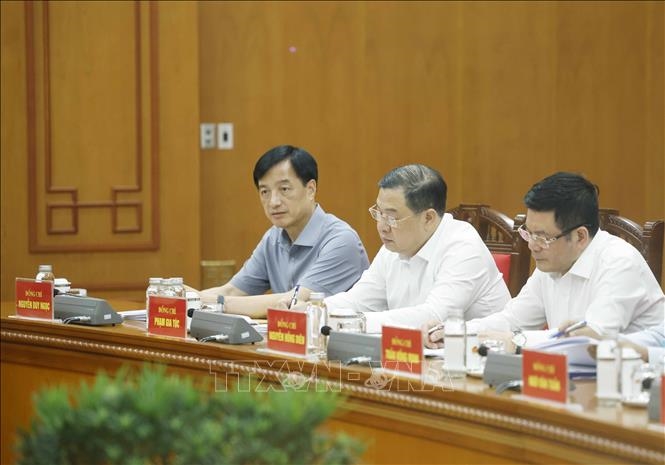 Tổng B&iacute; thư, Chủ tịch nước T&ocirc; L&acirc;m: Ph&aacute;t triển c&ocirc;ng nghiệp vật liệu theo hướng xanh, bền vững, tự chủ