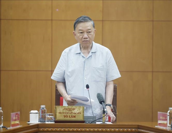 Tổng B&iacute; thư, Chủ tịch nước T&ocirc; L&acirc;m: Ph&aacute;t triển c&ocirc;ng nghiệp vật liệu theo hướng xanh, bền vững, tự chủ