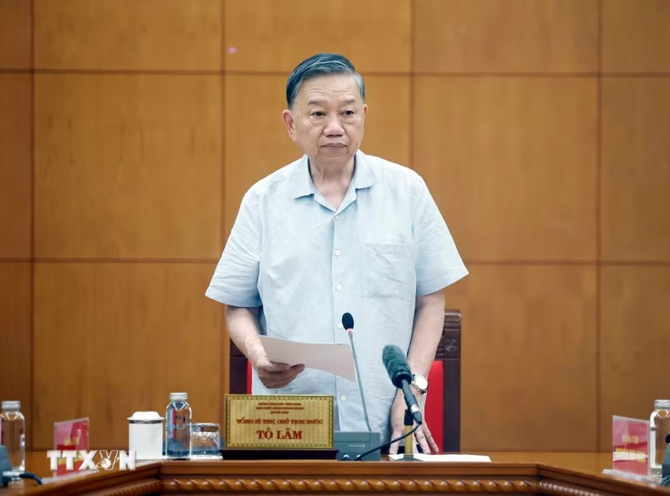 Tổng Bí thư, Chủ tịch nước Tô Lâm: Phát triển công nghiệp vật liệu theo hướng xanh, bền vững, tự chủ