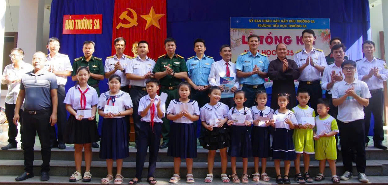 Trường Tiểu học Trường Sa tổng kết năm học 2025 - 2026