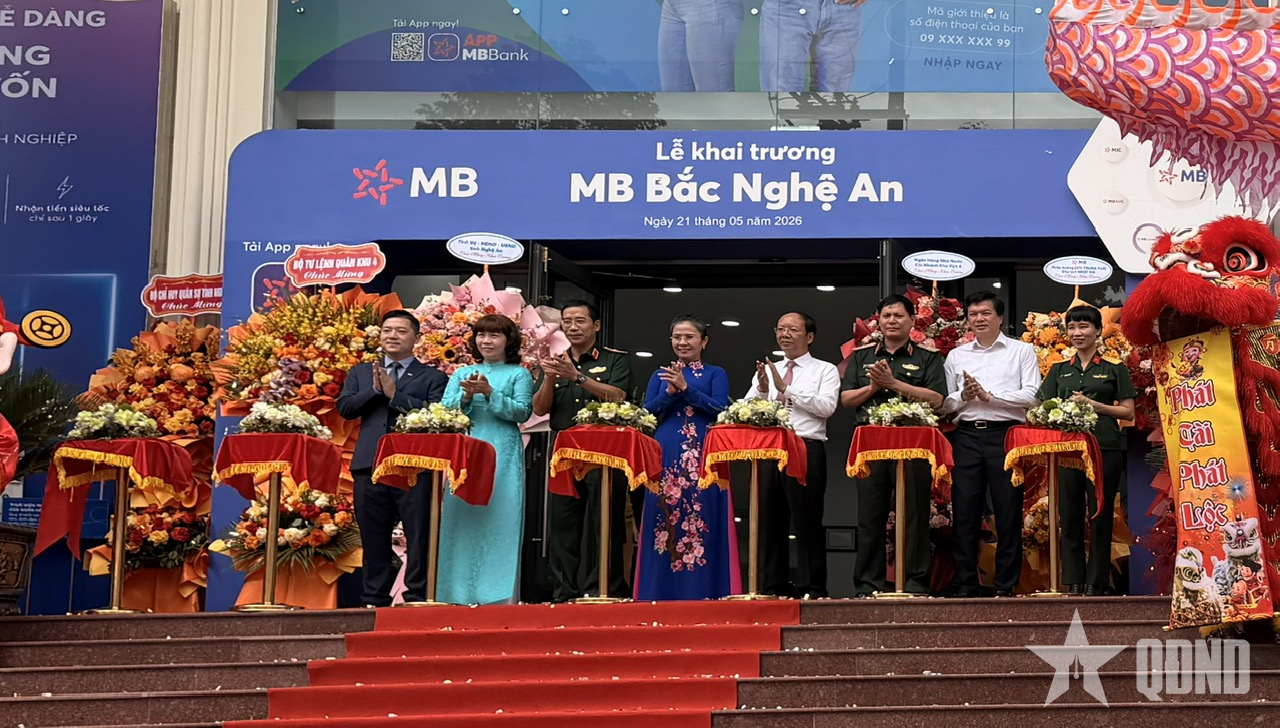 Khai trương chi nhánh MB Bắc Nghệ An