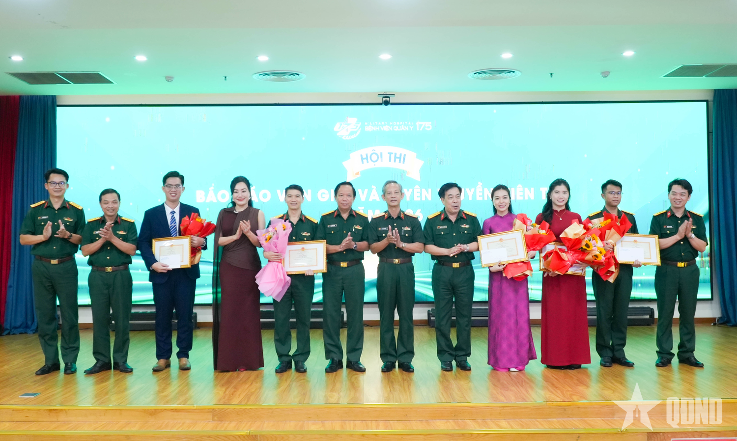 Bệnh viện Quân y 175: Sôi nổi hội thi báo cáo viên giỏi, tuyên truyền viên trẻ 