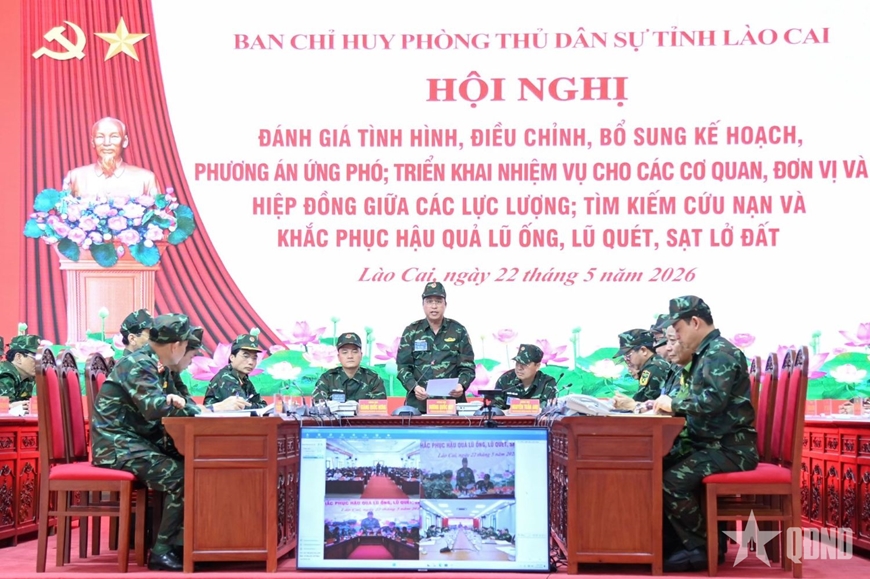 Tỉnh Lào Cai hoàn thành xuất sắc diễn tập phòng thủ dân sự