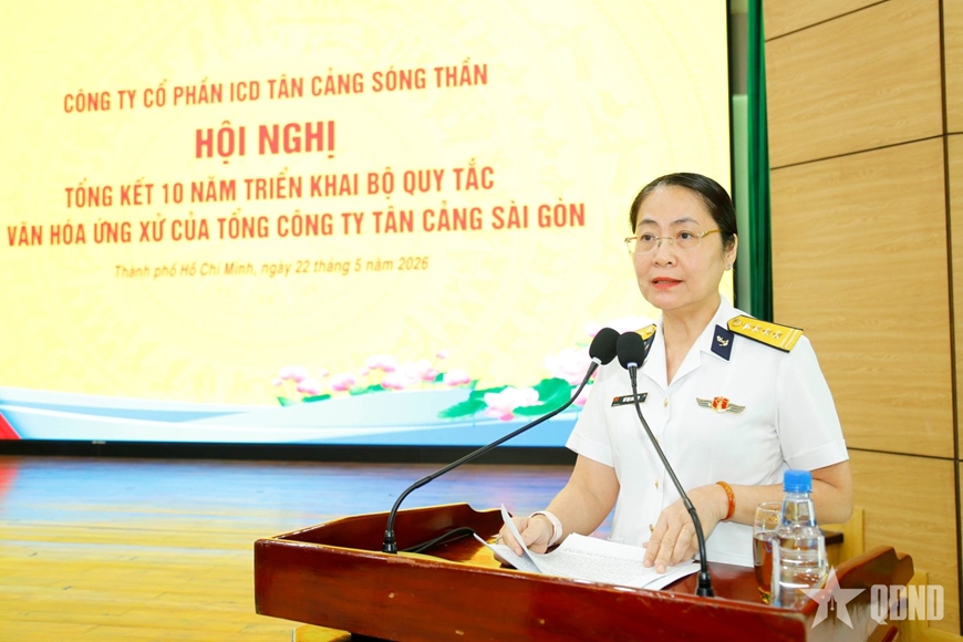 Công ty CP ICD Tân Cảng Sóng Thần: Tổng kết 10 năm thực hiện Bộ Quy tắc văn hóa ứng xử Tân Cảng Sài Gòn