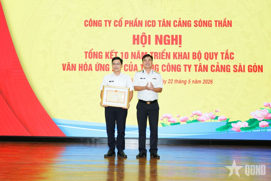 Công ty CP ICD Tân Cảng Sóng Thần: Tổng kết 10 năm thực hiện Bộ Quy tắc văn hóa ứng xử Tân Cảng Sài Gòn