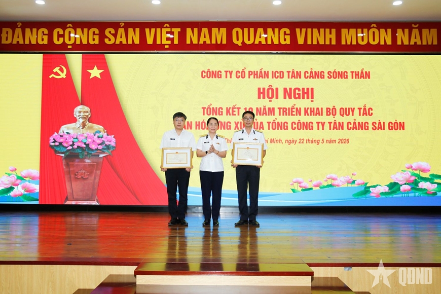 Công ty CP ICD Tân Cảng Sóng Thần: Tổng kết 10 năm thực hiện Bộ Quy tắc văn hóa ứng xử Tân Cảng Sài Gòn