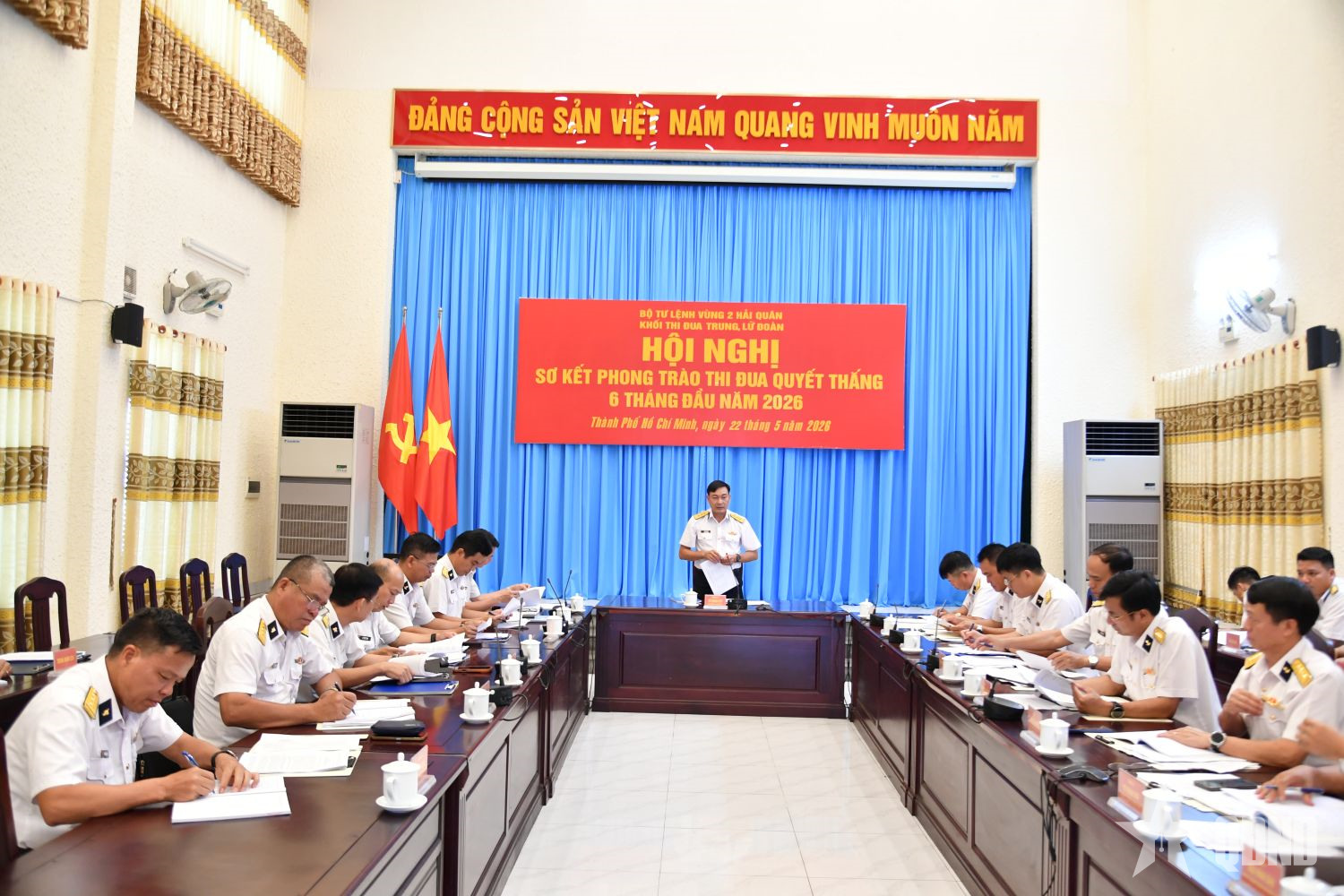 Vùng 2 Hải quân đẩy mạnh Phong trào Thi đua Quyết thắng