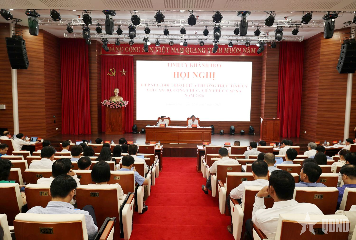 Khánh Hòa: Đối thoại trực tiếp, tháo gỡ “nút thắt” cho cán bộ cơ sở