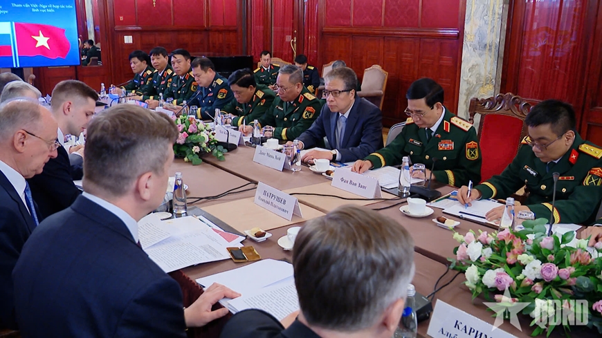 Việt Nam - Nga đồng chủ trì Phiên họp tham vấn lần thứ hai trong lĩnh vực biển