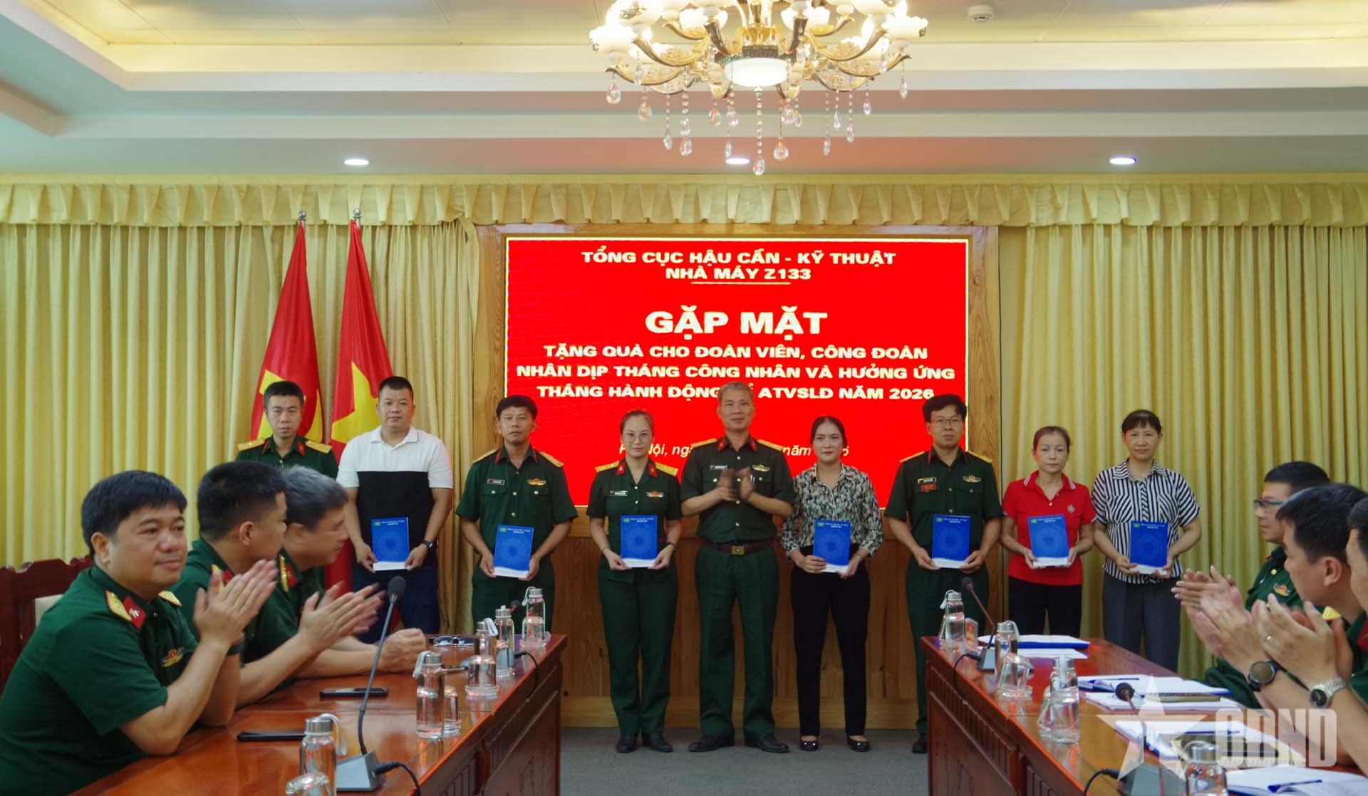 Nhà máy Z133: Nhiều hoạt động chăm lo người lao động trong Tháng Công nhân