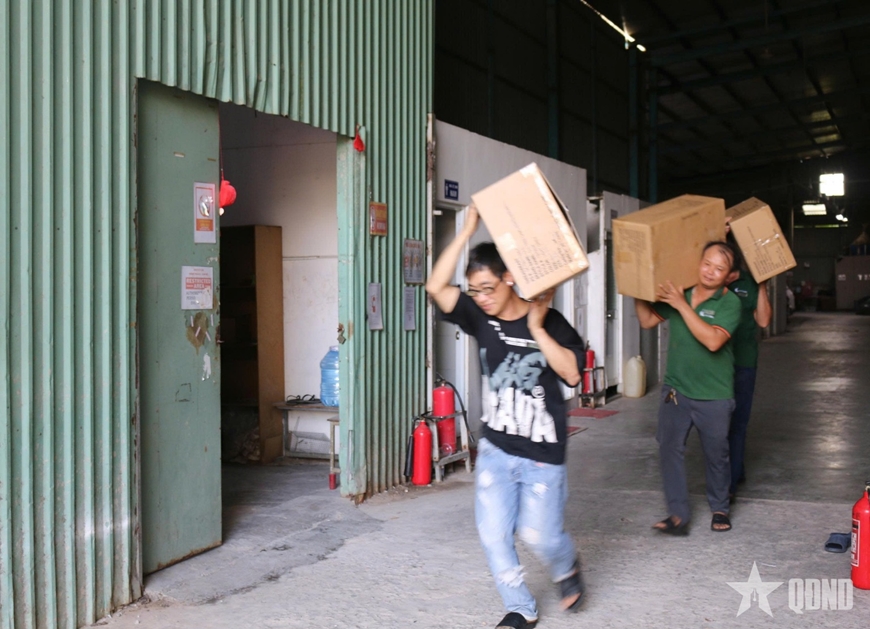 An Giang thực tập phương án chữa cháy và cứu hộ cứu nạn