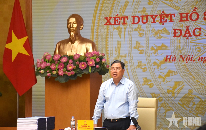 Hội đồng tư vấn đặc x&aacute; thẩm định tr&ecirc;n 10.000 hồ sơ đủ điều kiện đề nghị đặc x&aacute;