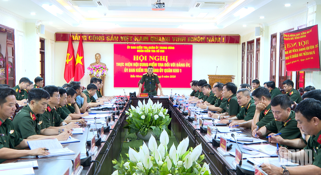 Đảng ủy Quân sự tỉnh Bắc Ninh: Tiếp tục thực hiện nghiêm các quy định của Đảng về công tác kiểm tra, giám sát