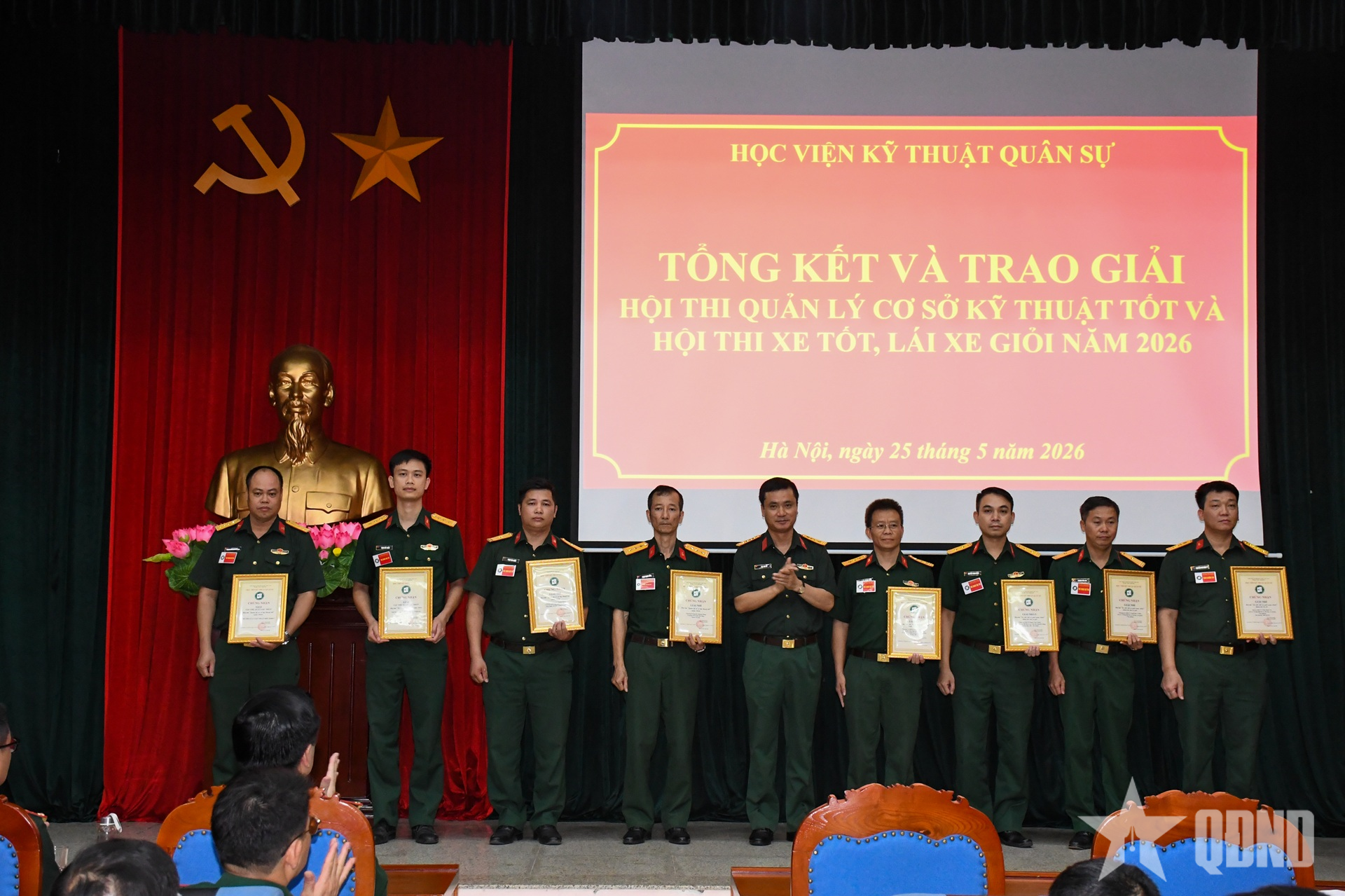 Đánh giá thực chất công tác quản lý cơ sở kỹ thuật, chất lượng bảo đảm kỹ thuật xe máy