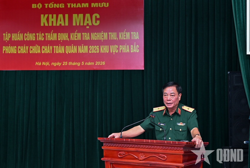 Tập huấn công tác thẩm định, kiểm tra phòng cháy, chữa cháy