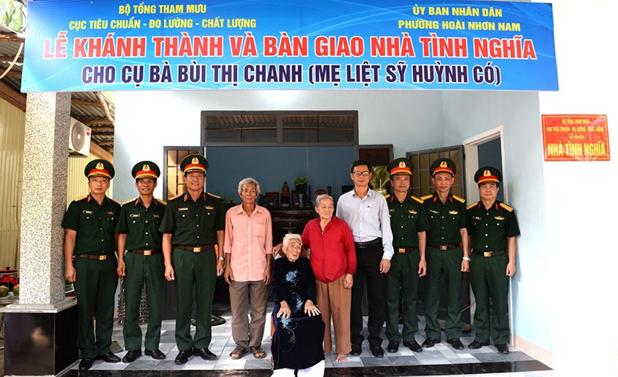 Niềm vui trong ngôi nhà mới