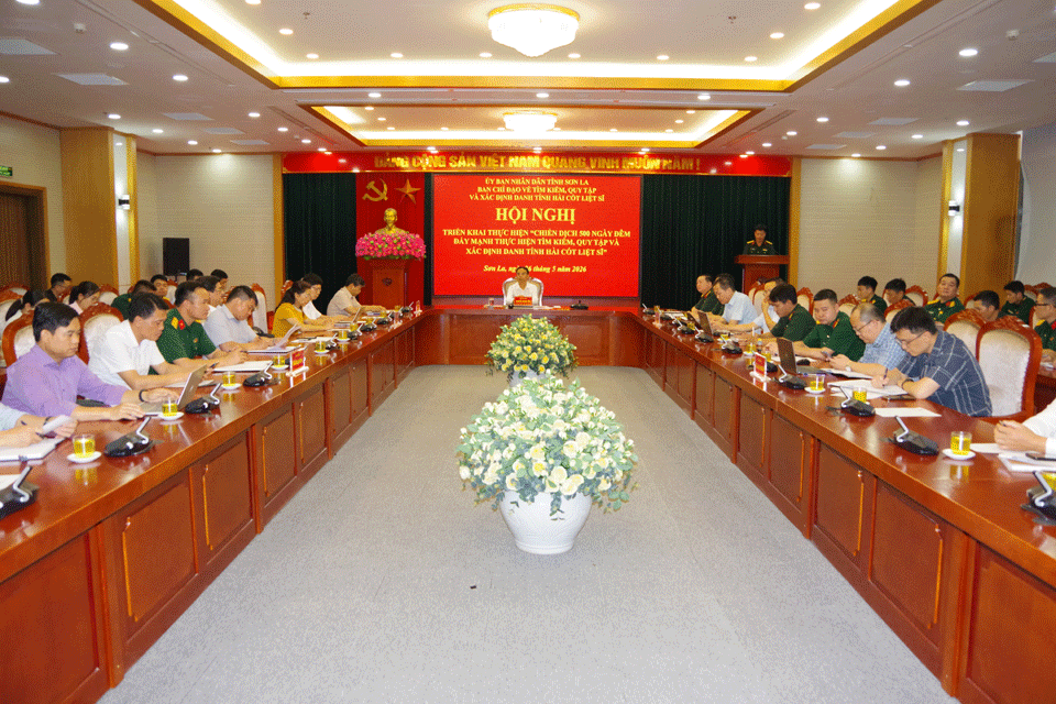 Sơn La đẩy mạnh thực hiện tìm kiếm, quy tập và xác định danh tính hài cốt liệt sĩ