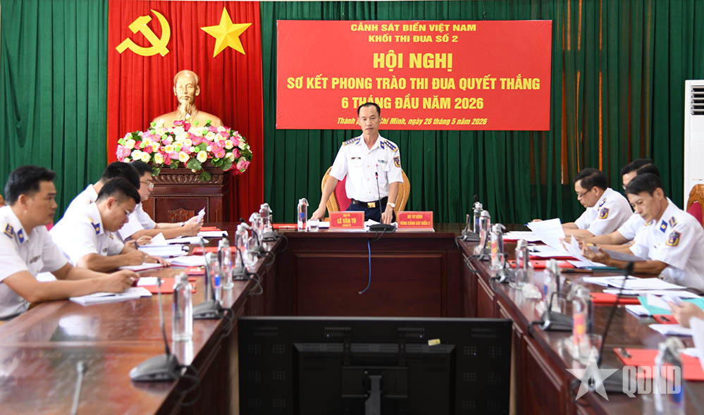 Khối thi đua số 2 Cảnh sát biển Việt Nam đạt nhiều kết quả nổi bật