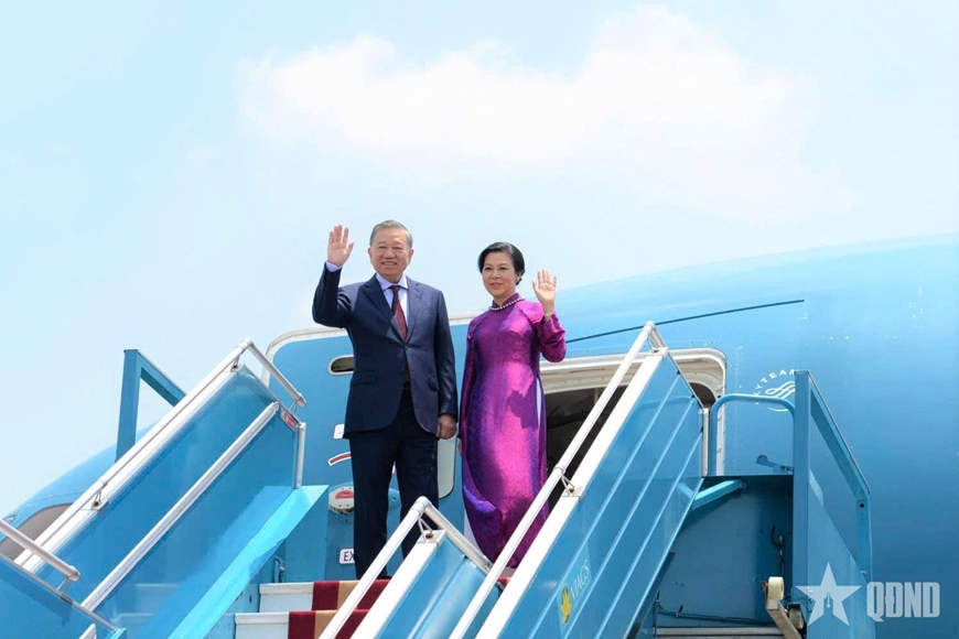Tổng B&iacute; thư, Chủ tịch nước T&ocirc; L&acirc;m l&ecirc;n đường thăm ch&iacute;nh thức Th&aacute;i Lan