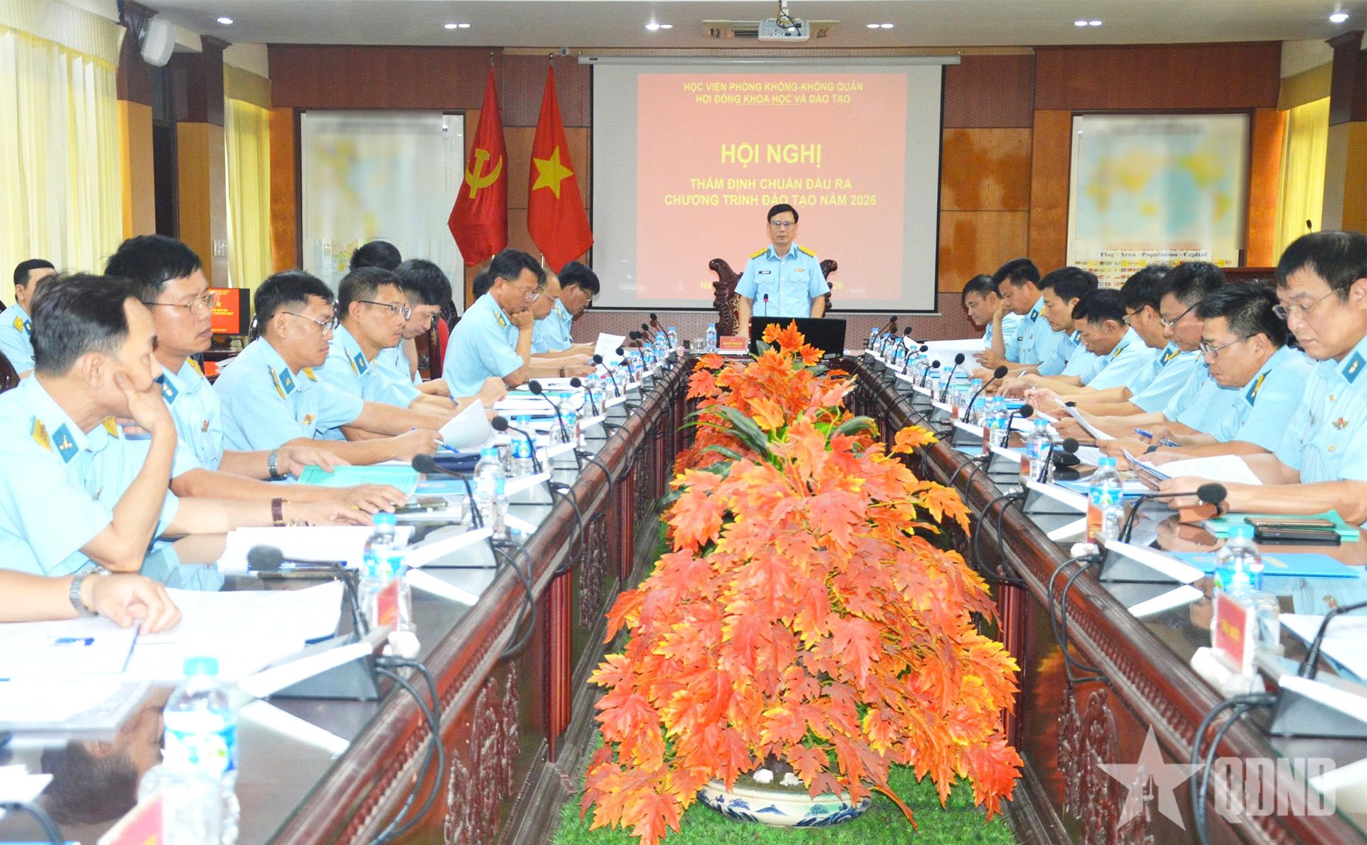 Học viện Phòng không-Không quân: Thẩm định chuẩn đầu ra chương trình đào tạo năm 2026