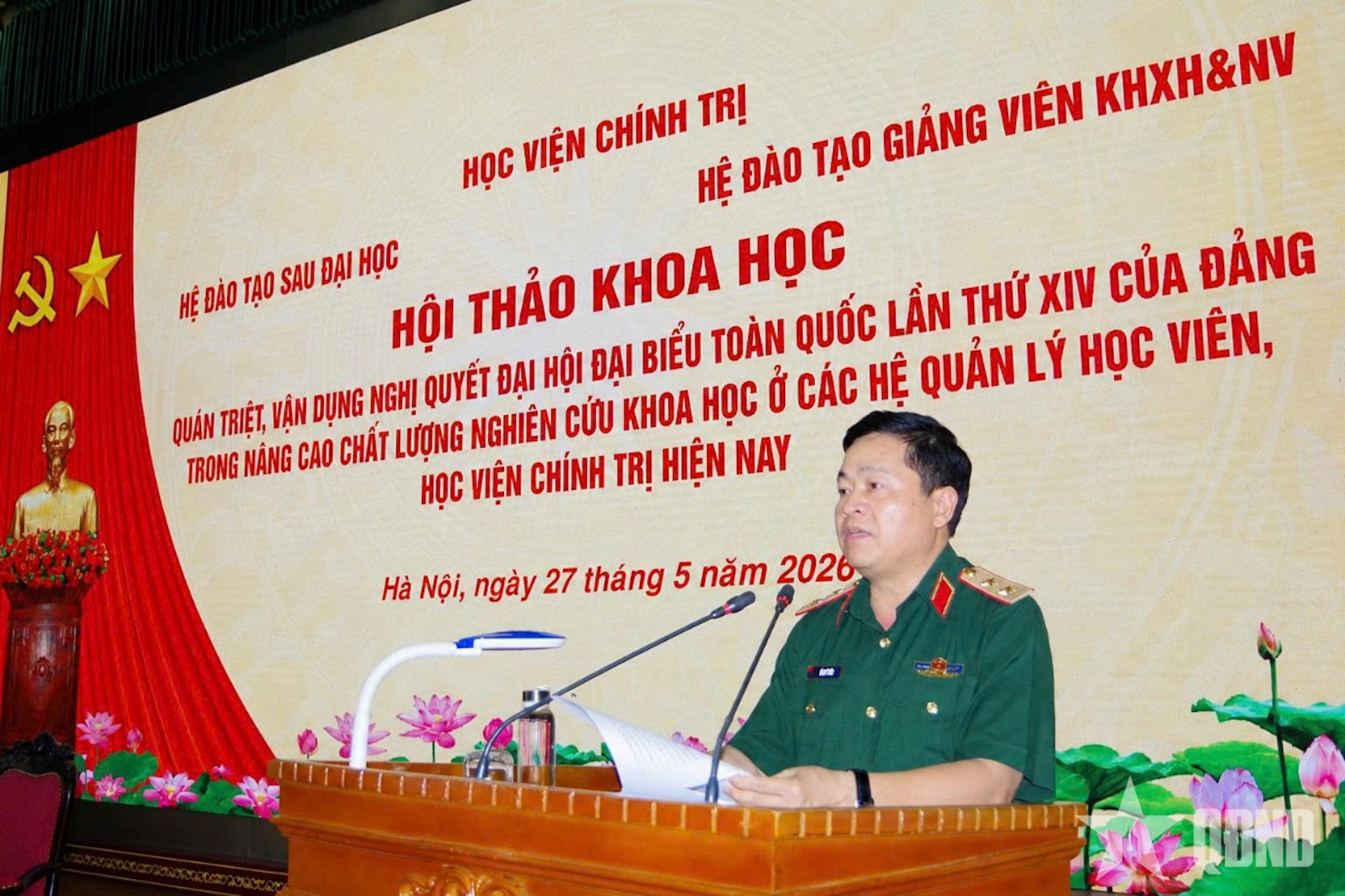Học viện Chính trị nâng cao chất lượng nghiên cứu khoa học