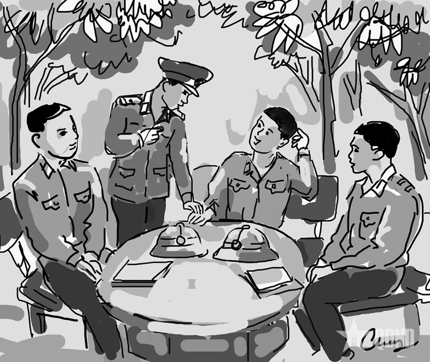 Câu chuyện kỷ luật: Đại đội “sâm đất”