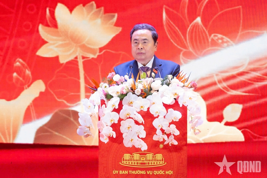 Chủ tịch Quốc hội Trần Thanh Mẫn chủ tr&igrave; Hội nghị Hội đồng nh&acirc;n d&acirc;n to&agrave;n quốc