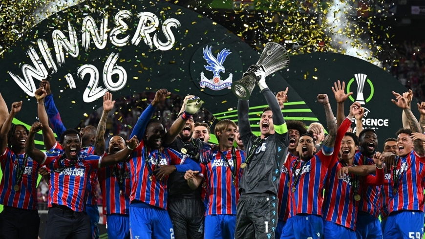 Tin thể thao (28-5): Crystal Palace vô địch Cúp C3 châu Âu